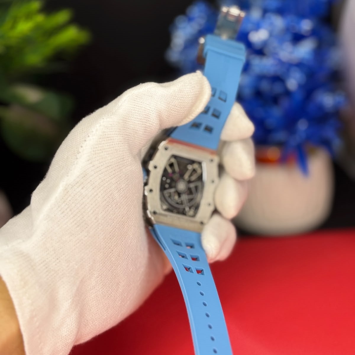 A plus grade watch Pakistan butterfly rotor closeup