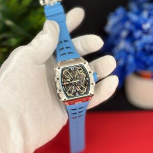 A plus grade watch Pakistan blue strap front view