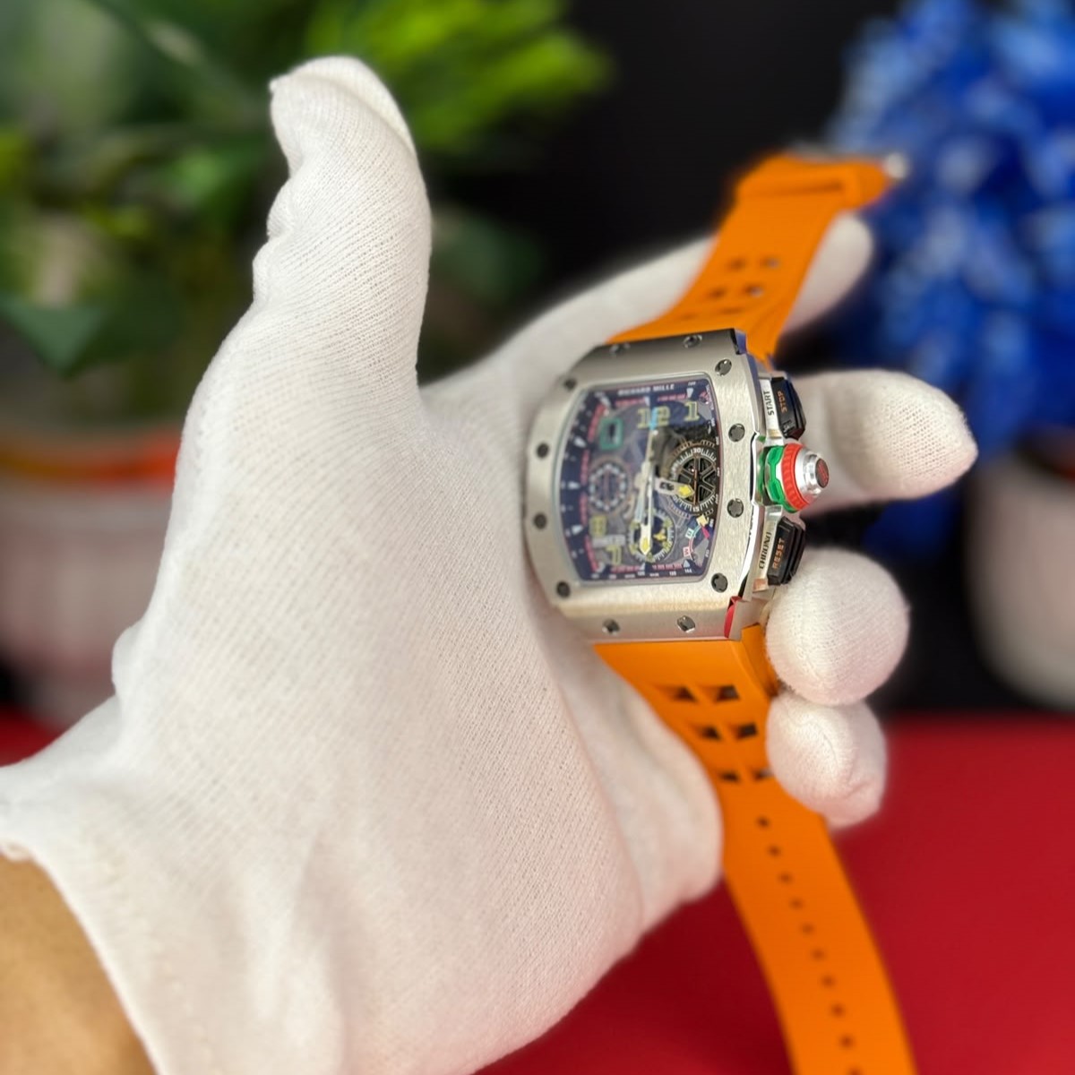 Richard Mille RM 65 Orange Titanium Chronograph - Image 2