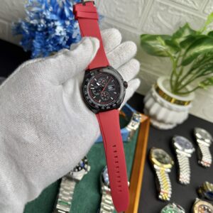 TAG Heuer Formula 1 Style – Black & Red Automatic Chronograph Watch