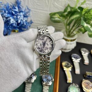 Emporio Armani Chronograph – Silver Edition