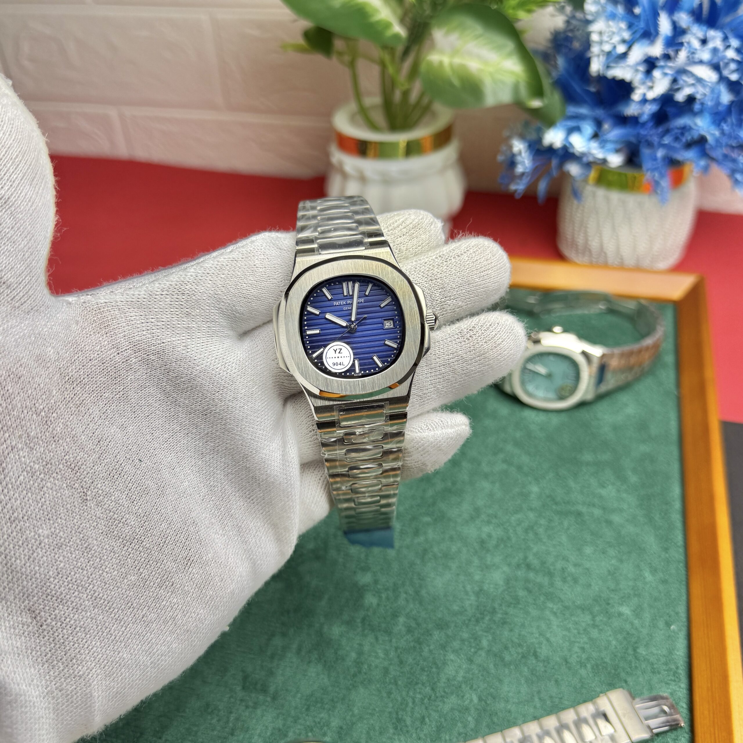 Patek Philippe Nautilus 5711 Style – Blue Dial Automatic Watch