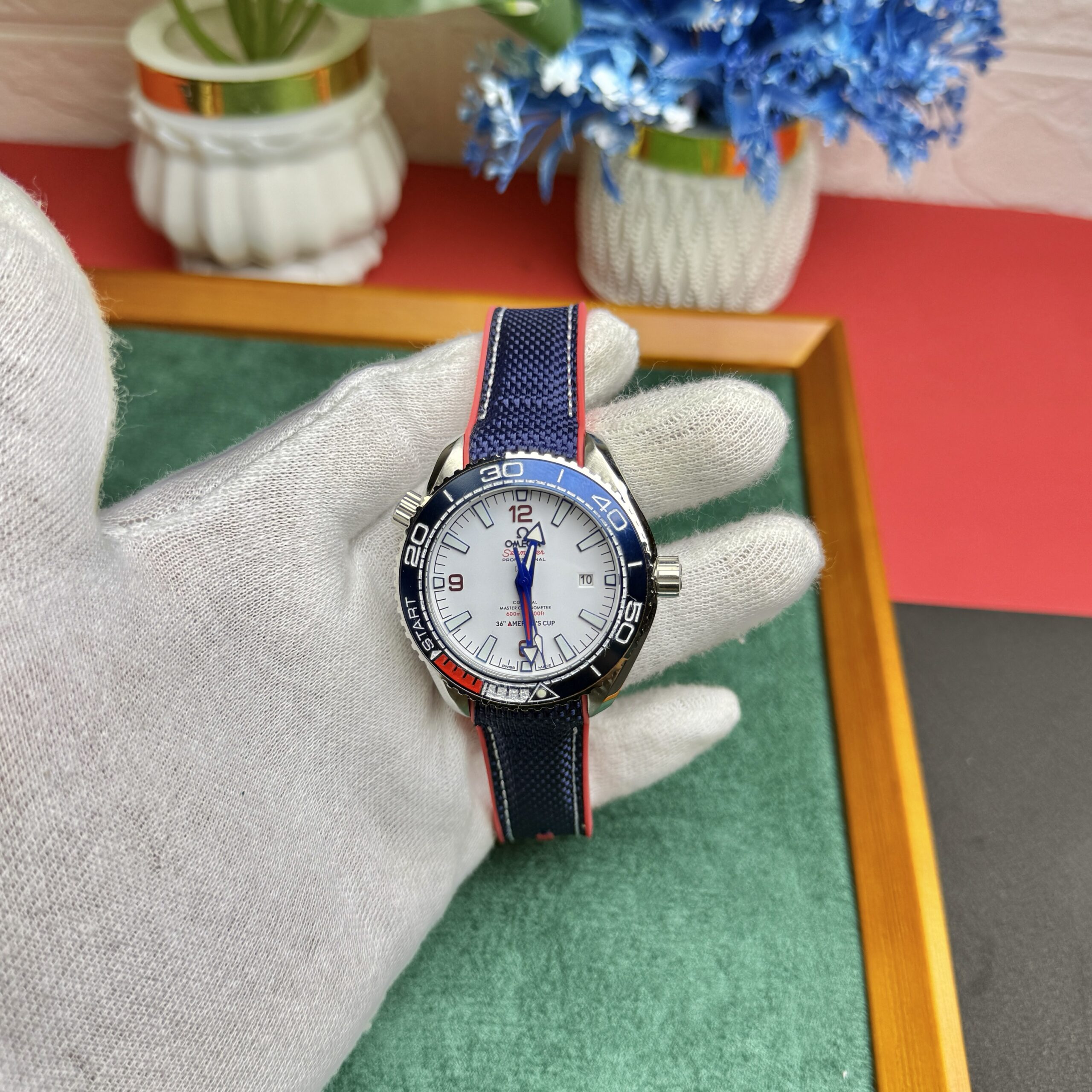 Omega Seamaster Aqua Terra – Blue & White Dial